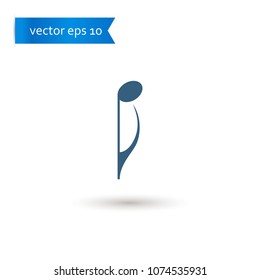 music note. music note icon. sign design. Vector EPS 10.