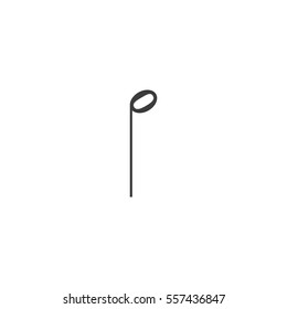 music note icon. sign design