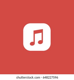 music note. icon. sign design. background
