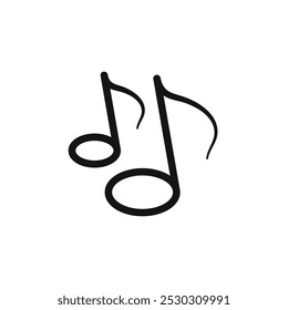 Notizsymbol dünne Linie, Kunst einzeln
