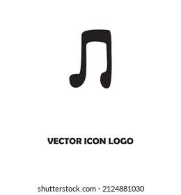 Music note icon in trendy flat style isolated on background. Music note icon page symbol for your web site design Music note icon logo, app, UI. Music note icon Vector illustration, EPS10.
