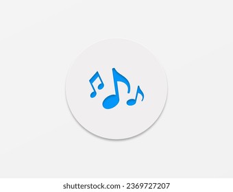 Notensymbol, Vektor 10 eps.