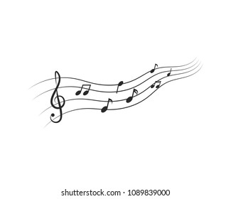 Music note Icon Vector