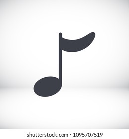 Music note icon - Vector