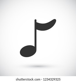 Music note icon - Vector