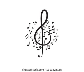 Music note Icon Vector