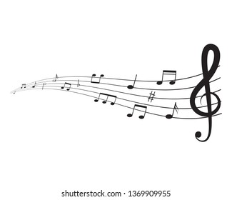 Music note Icon Vector