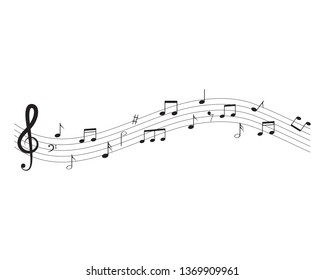 Music note Icon Vector