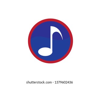 Music note icon - Vector
