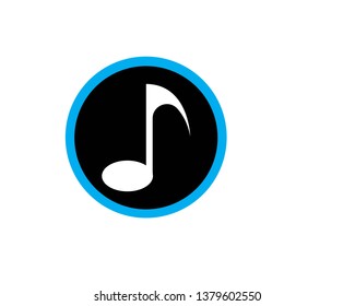 Music note icon - Vector
