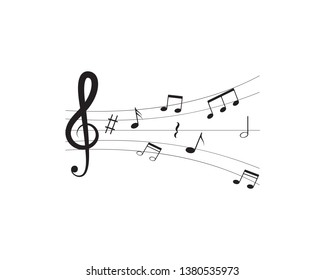 Music note Icon Vector