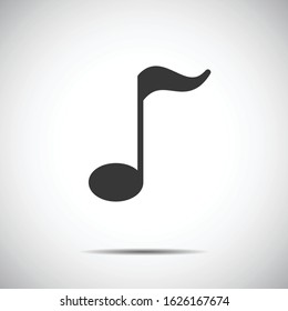 Music Note Icon Vector .