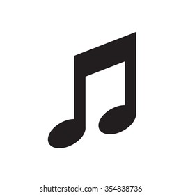 Music note icon - Vector