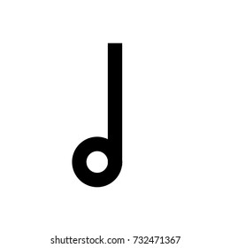 music note icon - music vector icon