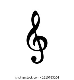 Music note icon vector design template