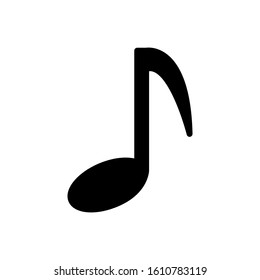 Music note icon vector design template