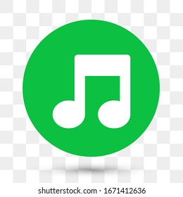 Music note icon vector design