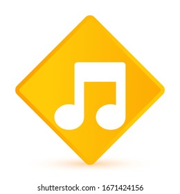 Diseño vectorial de icono de nota musical