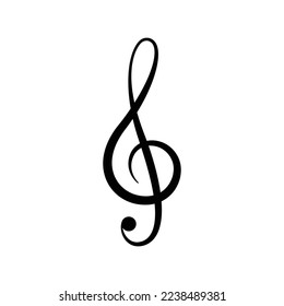 music note icon vector design template in white background