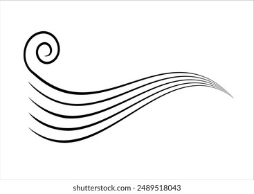 music note icon vector hand drawn 