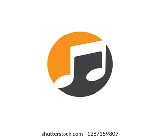 Music note Icon Vector illustration design