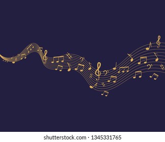 Music note Icon Vector Illustration