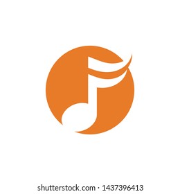 Music note Icon Vector illustration design