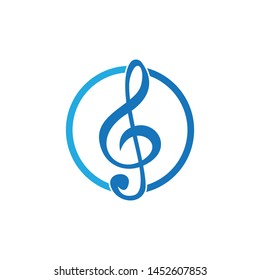 Music note Icon Vector Illustration
