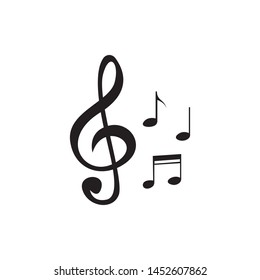 Music note Icon Vector Illustration