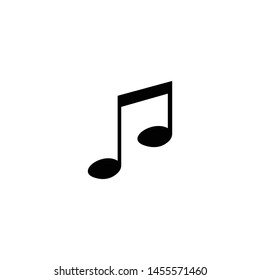 Music note Icon Vector Illustration design symbol
