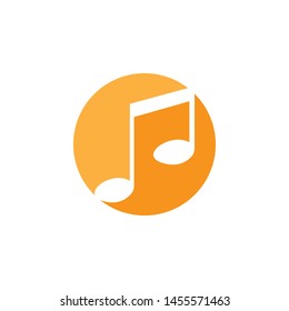 Music note Icon Vector Illustration design symbol