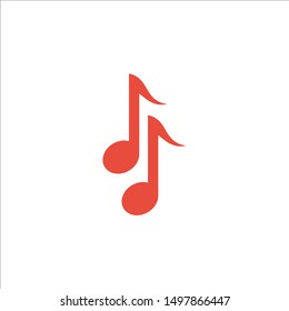 Music Note Icon Vector Illustration Design 