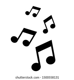 Music Note Icon Vector Illustration