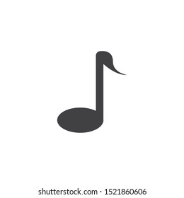 music note icon vector illustration