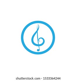 Music note Icon Vector Illustration