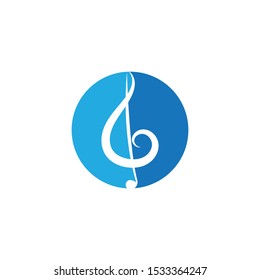 Music note Icon Vector Illustration
