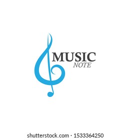 Music note Icon Vector Illustration