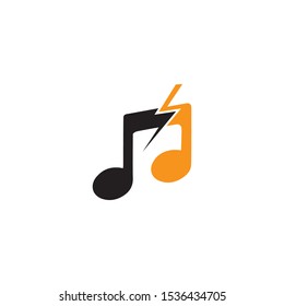 music note icon vector illustration design