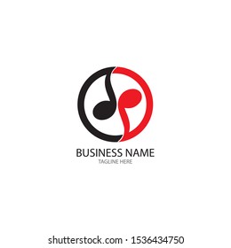 music note icon vector illustration design