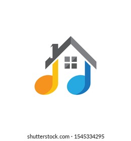 Music note Icon Vector illustration design