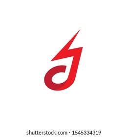 Music note Icon Vector illustration design