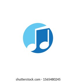 Music note Icon Vector illustration design
