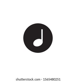 Music note Icon Vector illustration design