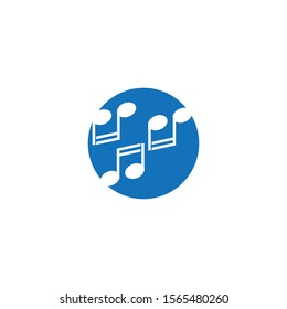 Music note Icon Vector illustration design