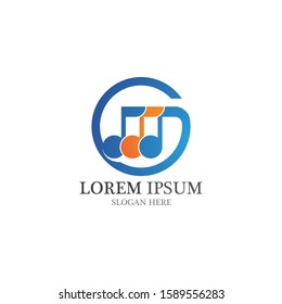 Music note Icon Vector illustration EPS10