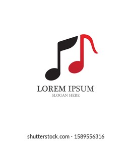 Music note Icon Vector illustration EPS10