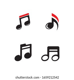 music note icon vector illustration design