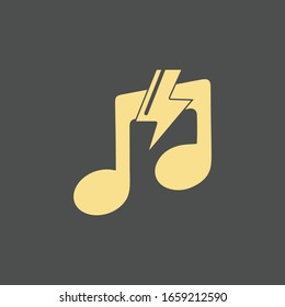 music note icon vector illustration design