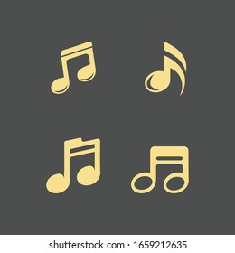 Vektorillustration-Illustrationsdesign für Musiktitel