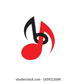 music note icon vector illustration design